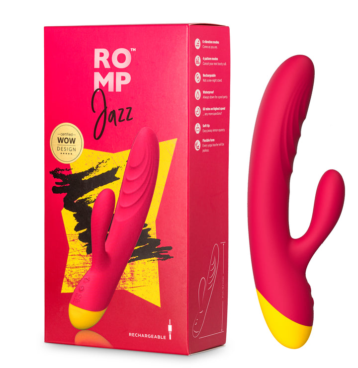 Romp® Vibrador Doble Estimulación Jazz - Senxual Fantasy