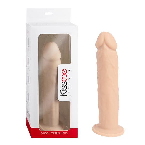 Premiun Silicone Dildo Hyperrealistic Talla L Flesh