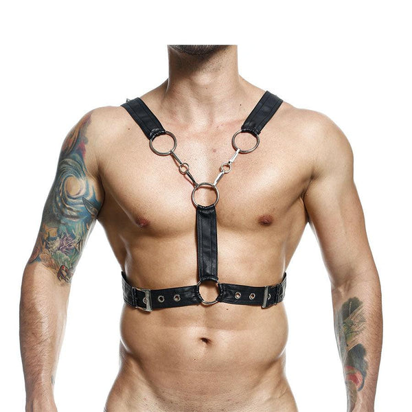 Dngeon Cross Chain Harness By Mob Negro