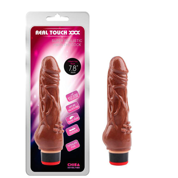 Vibrador 7.2'' Vibe Cock Brown