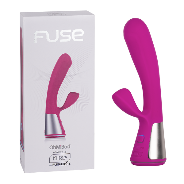 Vibrador Doble Estimulación Fuse Pink Controlado por APP Global by Kiiro