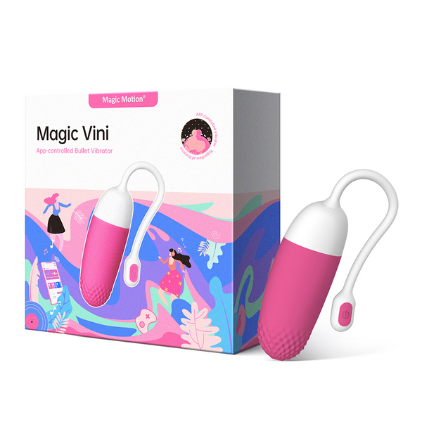 Huevo Vibrador Magic Vini Pink Controlado por APP Global