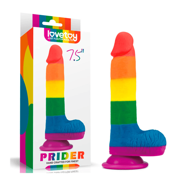 Dildo Prider Rainbow 7.5''