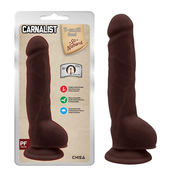 Dildo Carnalist Pleasure Brown