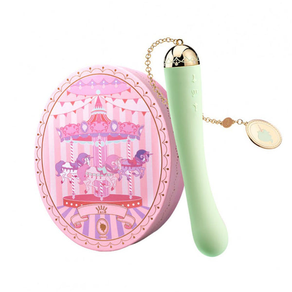 Vibrador de Lujo Momoko Melon Green Controlado por APP Bluetooth by ZALO