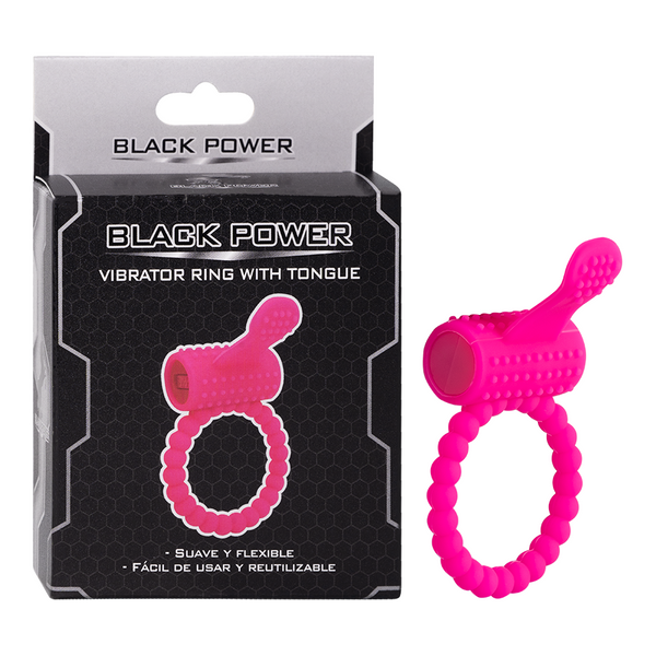 Anillo Vibrador Ring With Tongue