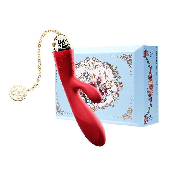 Vibrador de Lujo Rosalie Bright Red Controlado por APP Bluetooth by ZALO