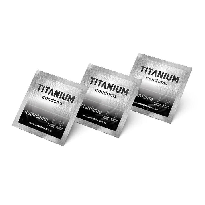 Titanium Condon Titanium Retardante X 3 - Senxual Fantasy