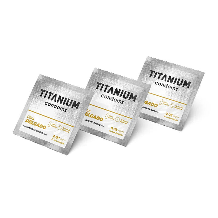 Titanium Condon Titanium Ultra Delgado X 3 - Senxual Fantasy
