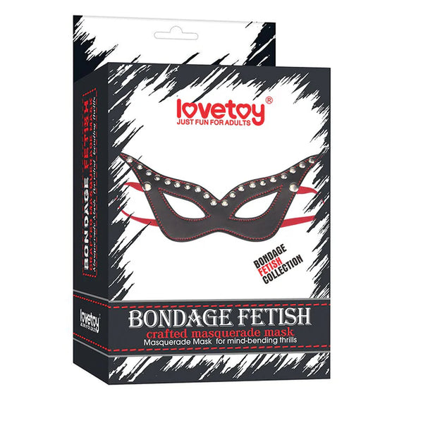 Lovetoy Máscara Fetish Bondage Masquerade - Senxual Fantasy