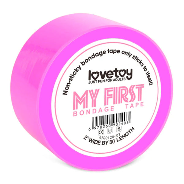 Lovetoy My First Non Sticky Bondage Tape Fucsia - Senxual Fantasy