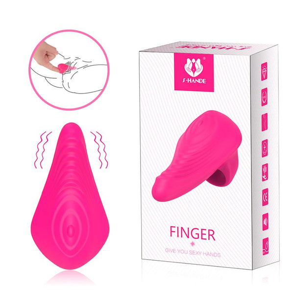 Shande Vibrador Para El Dedo Finger Pink