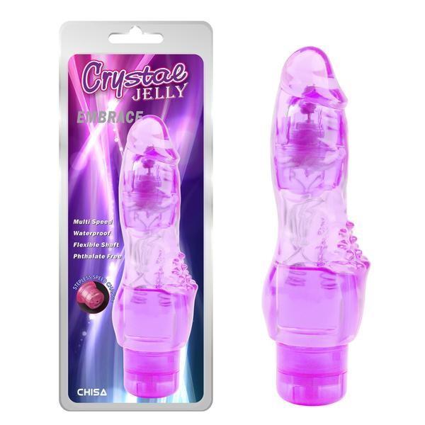 Chisa Vibrador Crystal Jelly Embrace - Senxual Fantasy