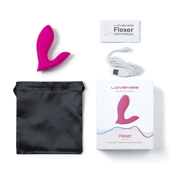 Lovense Flexer Vibrador Doble Estimulacion Interactivo - Senxual Fantasy