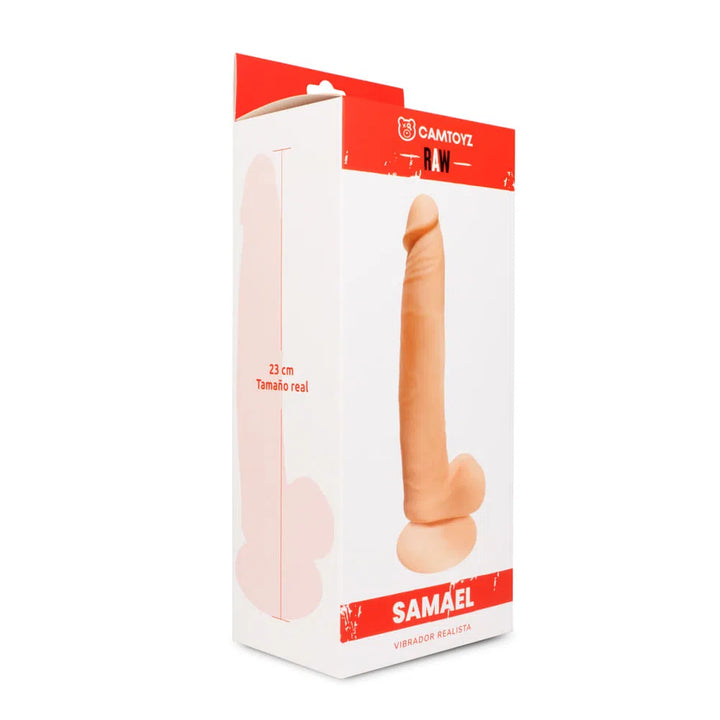 Camtoyz Vibrador Realista Samael 21,5 cm - Senxual Fantasy