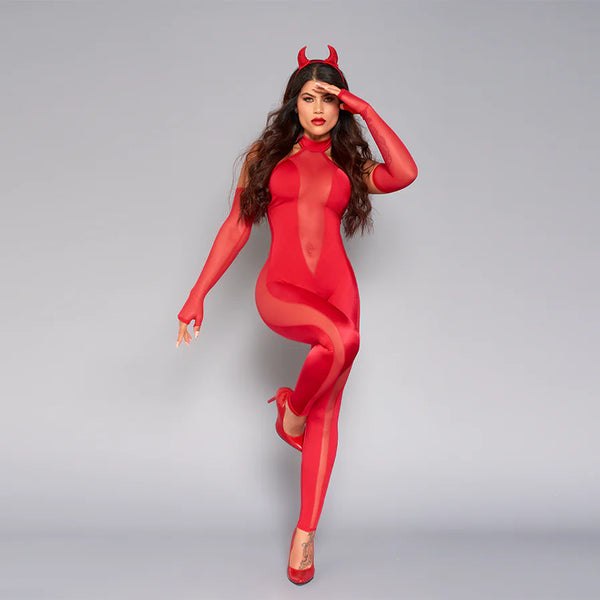 Disfraz Diabla Greta Rojo