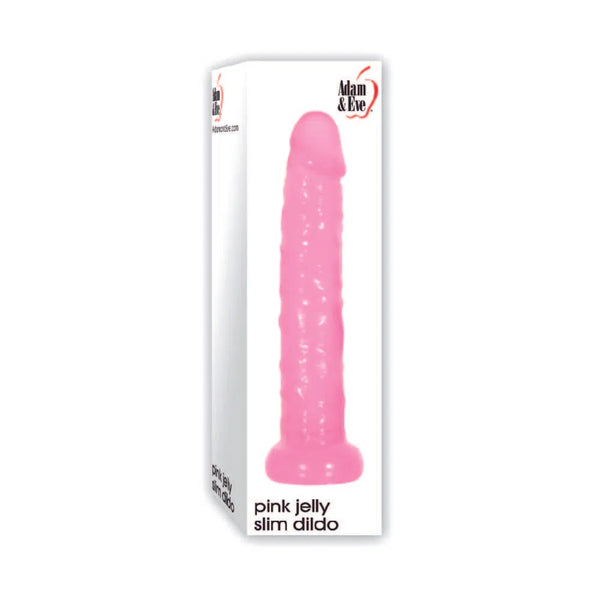 Adam & Eve Dildo realista Pink Jelly Slim - Senxual Fantasy
