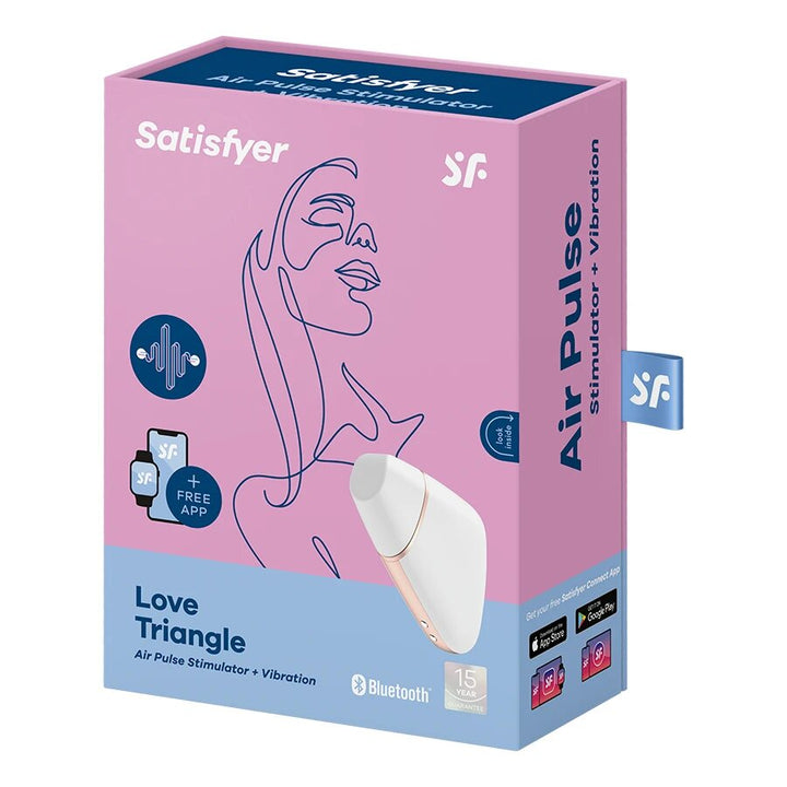 Satisfyer Love Triangle Vibrador Y Estimulador De Clitoris Interactivo - Senxual Fantasy