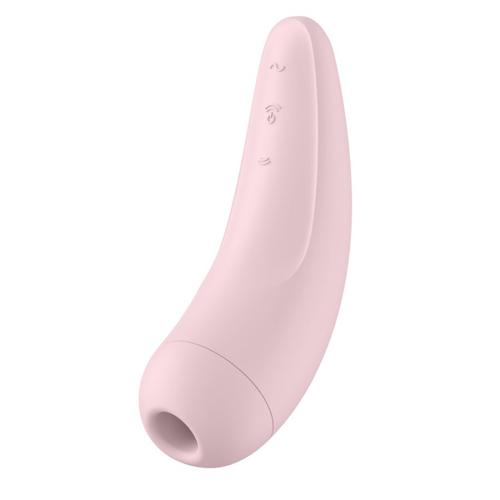 Satisfyer Curvy 2+ Vibrador Y Estimulador De Clitoris Interactivo - Senxual Fantasy