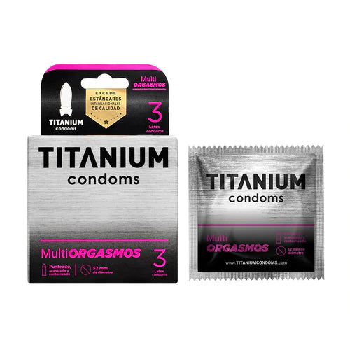 Titanium Condon Titanium Multiorgasmos X 3 - Senxual Fantasy